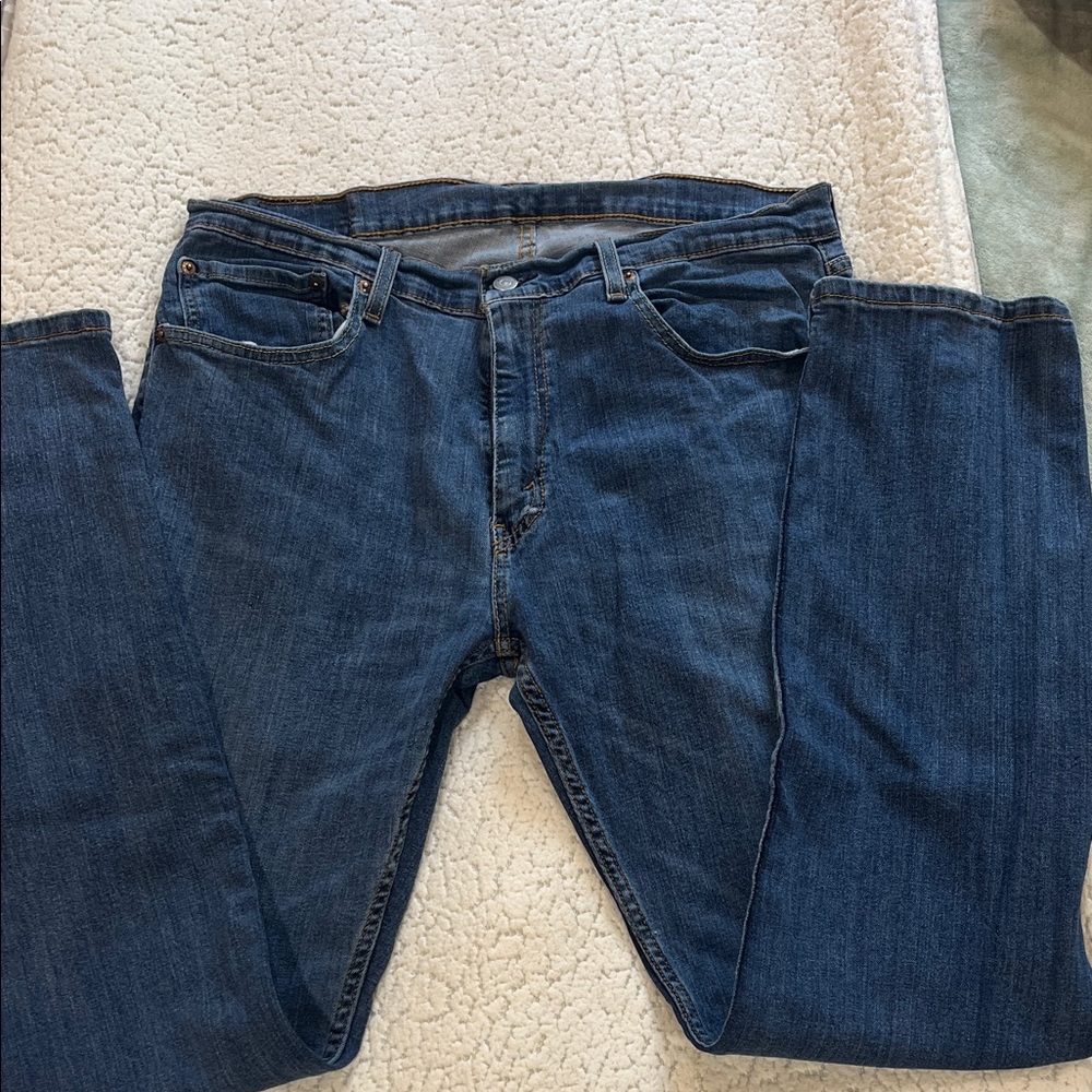 Levi's Deep Blue Relaxed Fit Jeans